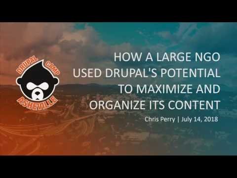 Embedded thumbnail for How a Large NGO Used Drupal&#039;s Potential to Maximize and Organize Its Content