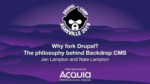Embedded thumbnail for Why fork Drupal? The philosophy behind Backdrop CMS