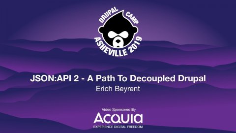 Embedded thumbnail for JSON:API 2 - A Path To Decoupled Drupal