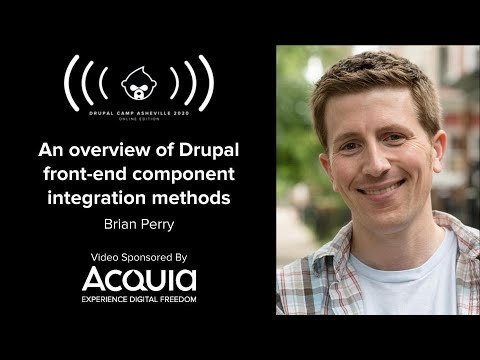 Embedded thumbnail for An overview of Drupal front-end component integration methods