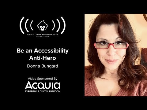 Embedded thumbnail for Be an Accessibility Anti-Hero
