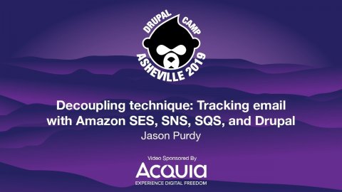 Embedded thumbnail for Decoupling technique: Tracking email with Amazon SES, SNS, SQS, and Drupal