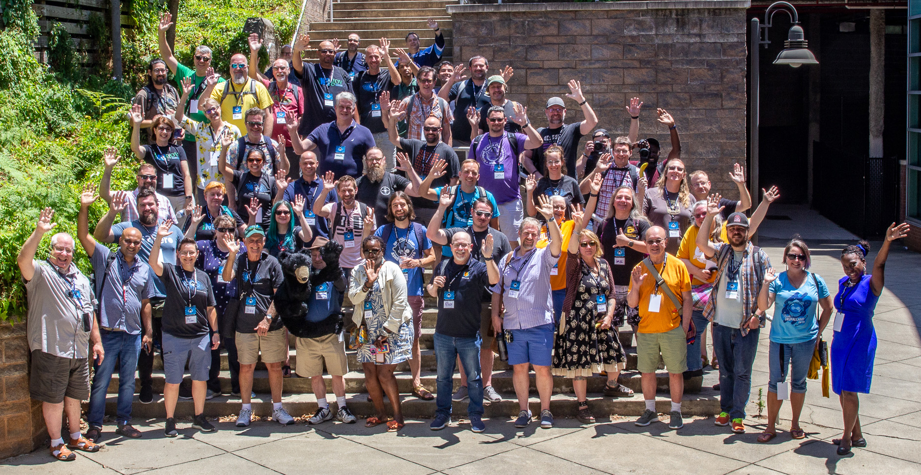 Drupal Camp Asheville 2024 group photo