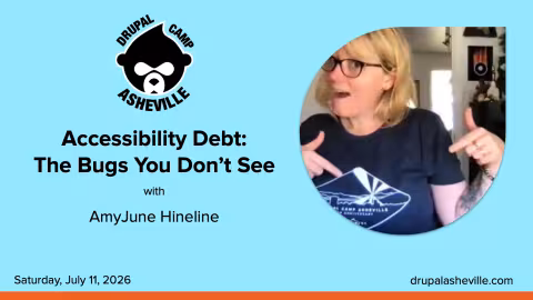 Accessibility Debt_  The Bugs You Don’t See with AmyJune Hineline media card