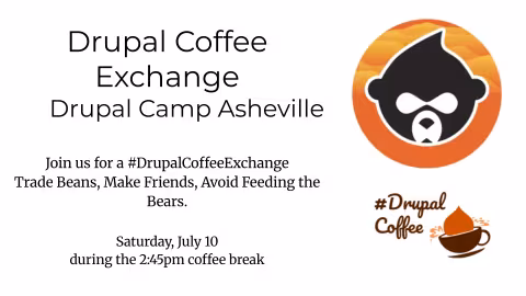 Drupal Coffee Exchange media slide