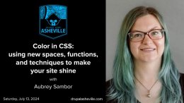 Color in CSS: using new spaces, functions, and techniques to make your site shine with Aubry Sambor